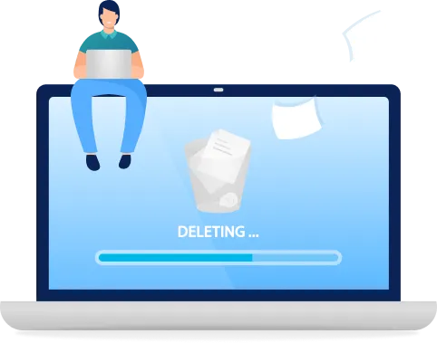 delete leftover on mac